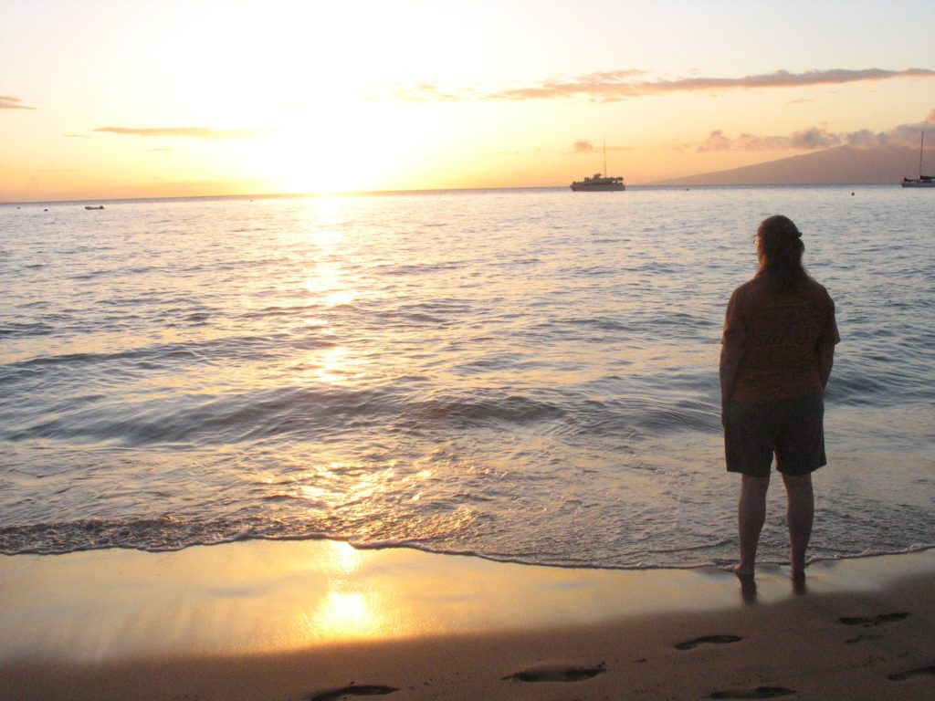 sue at sunset