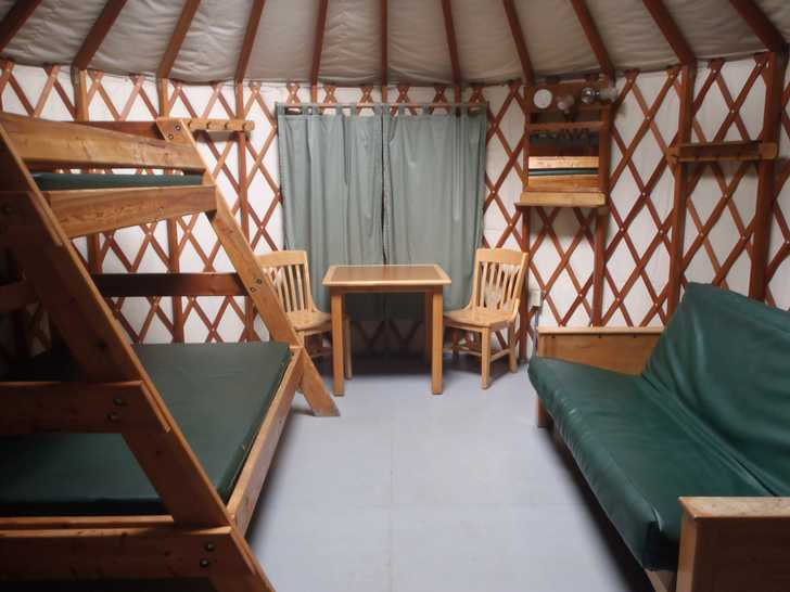 yurt camping