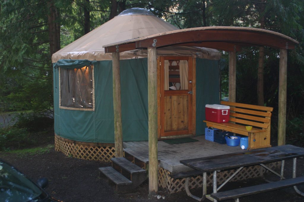 Oregon coast camping