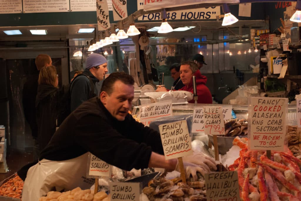 Pike Place Fish Stand