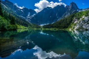 Landslide Lake, Vancouver Island