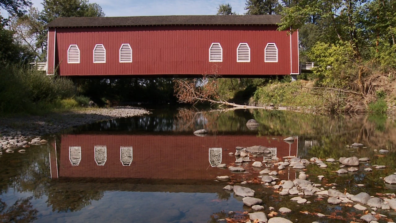 Oregon's Covered Bridge