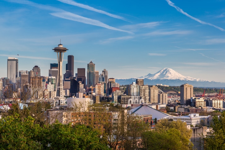 Seattle Skyline from Queen Anne