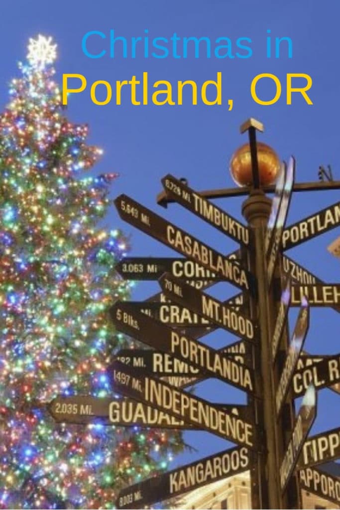 spending the holidays in portland