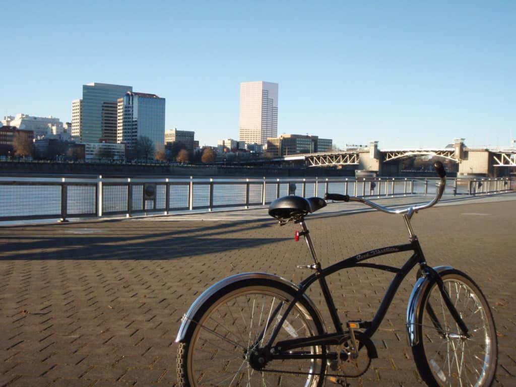 The Eastbank Esplanade in Portland
