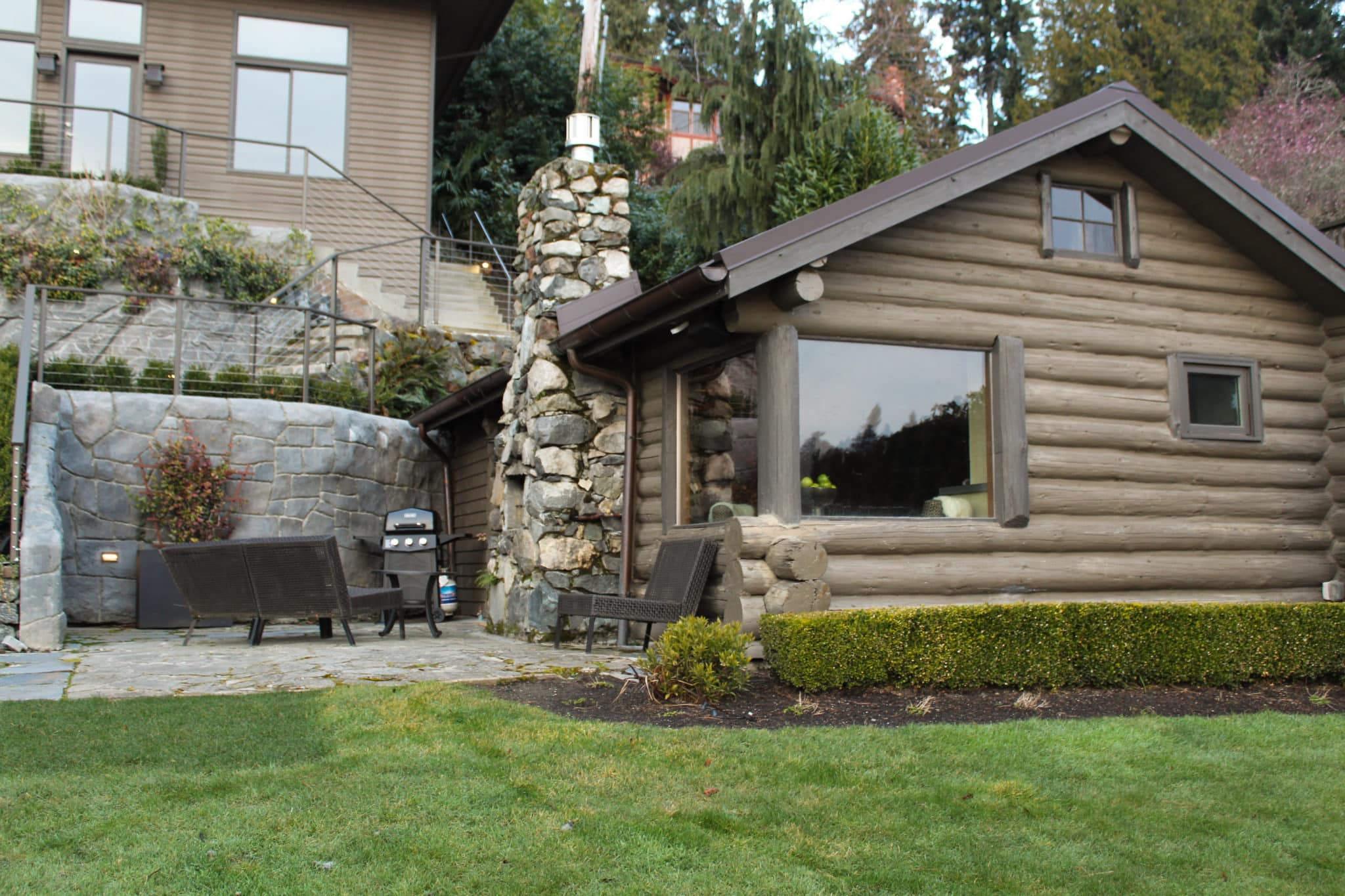 cabin on lake washington