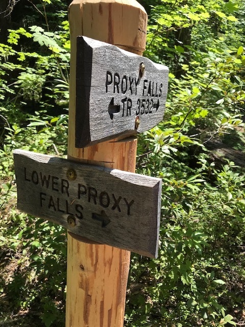 hiking proxy falls