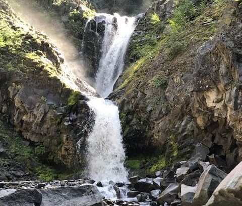 comet falls rainier