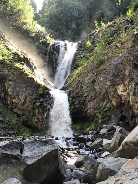 comet falls rainier