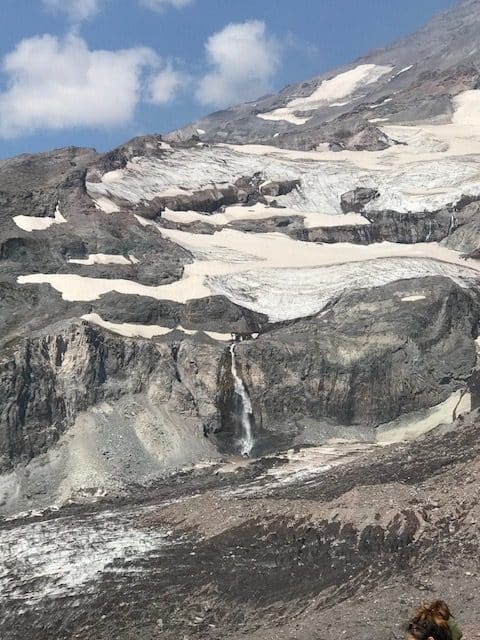 mt rainier waterfall