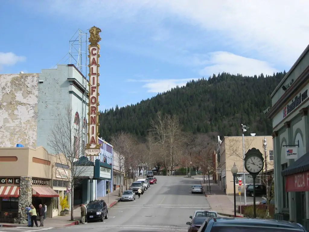 Downtown Dunsmuir California