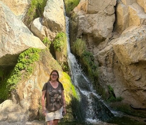 Death Valley Waterfall