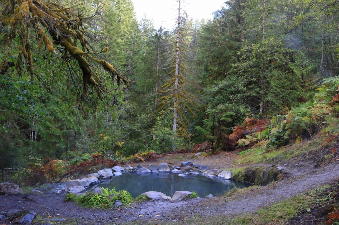 best hot spring in washington state