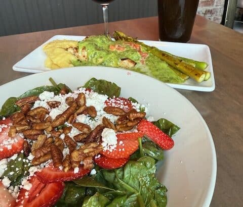 Lunch at The Black Cat in Fairhaven, Bellingham