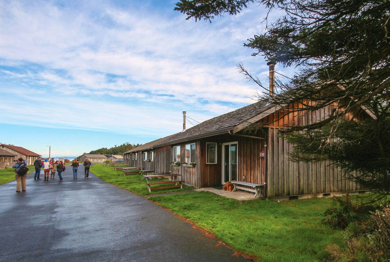 Kalaloch cabins in Olympia National Park