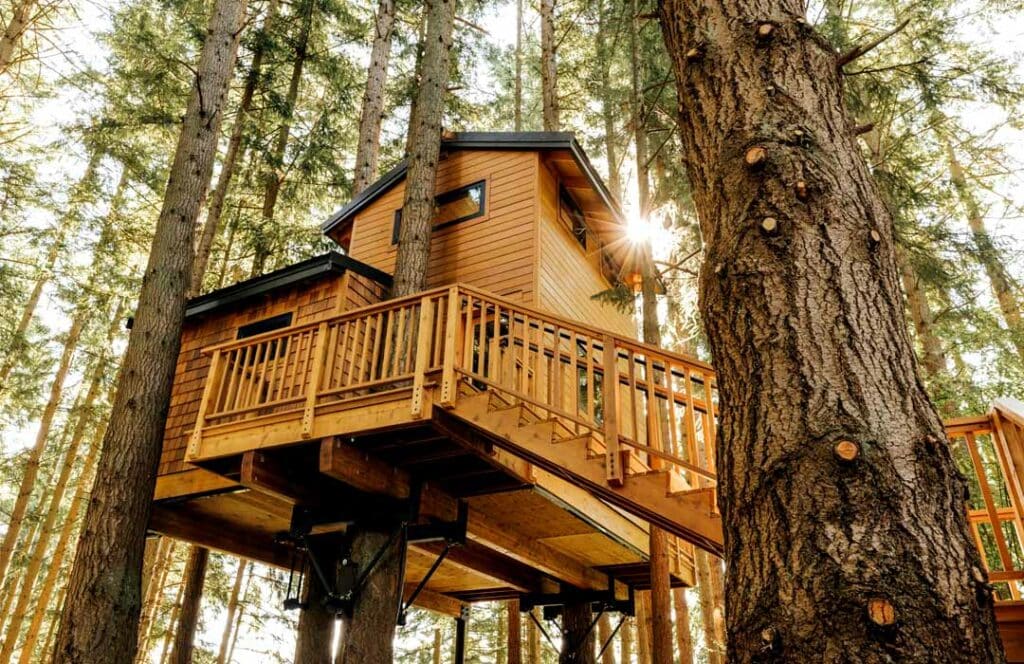 Treehouse in Whidbey Island, Washington